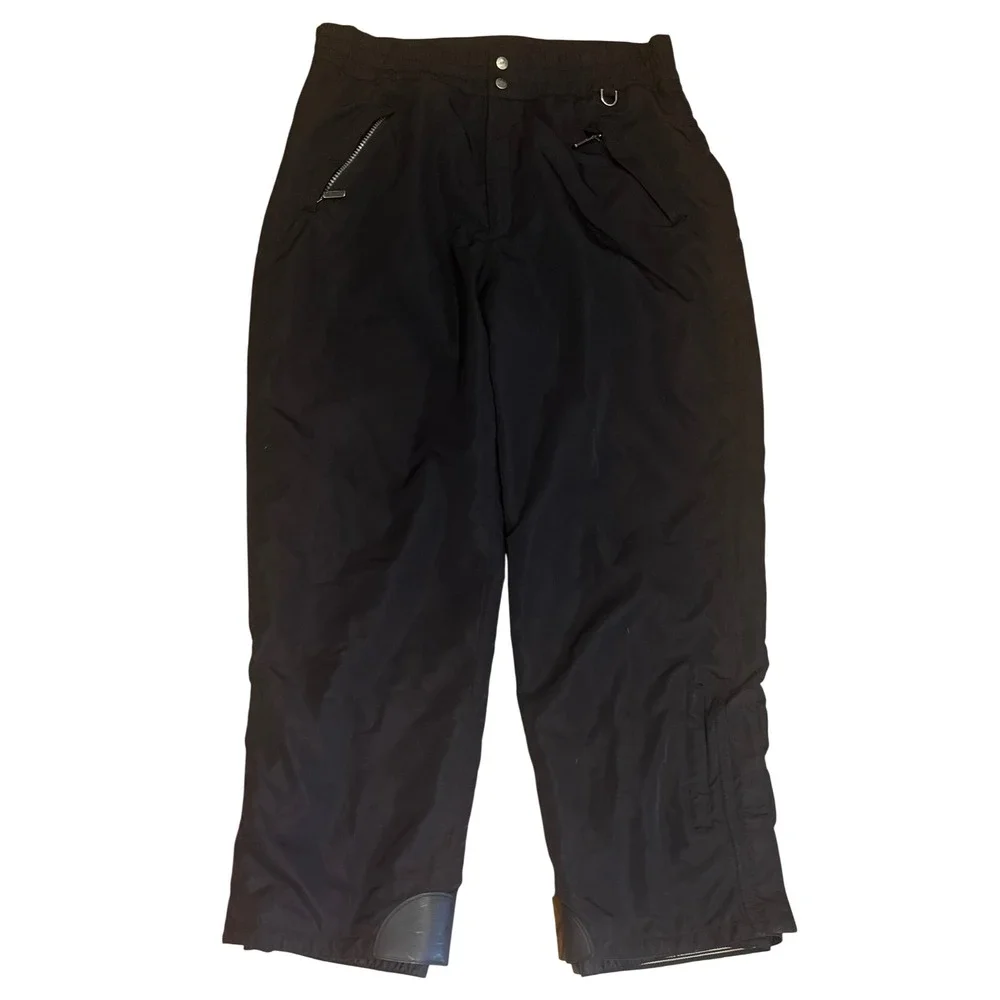 Vintage Head Sports Wear Insulated Retro Snow Ski Pants Black Mens Size 40